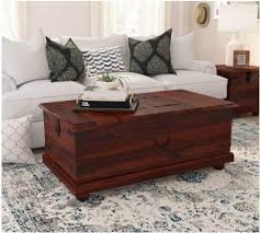 Adolph Wooden Trunk Living Room Table