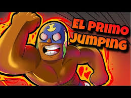 This sticker gif by brawl stars has everything: 5 Minutes Of El Primo Jumping Brawl Stars El Primo Gameplay With Primo Rap Youtube
