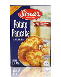 Add 2 cups of cold water and mix well. Potato Pancake Mix Sulfite Free Streits Matzos