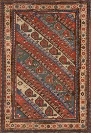 geometric kazak russian area rug
