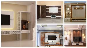 pooja unit design in living room