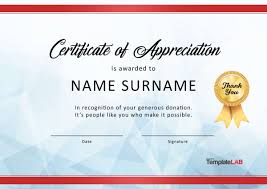 Sample Certificate Of Appreciation Word Format 30 Free