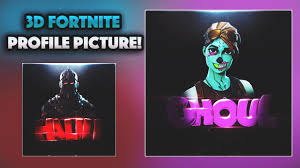 Im back with a template and speedart of fortnite logo/profile hope you like it! How To Make A 3d Fortnite Logo Profile Picture Youtube