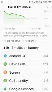 android os android system using battery