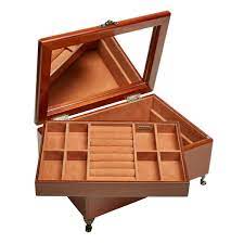 mele and co kinsley wooden jewelry box