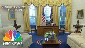 Castle rock is a hollywood oval office set? Inside President Biden S Revamped Oval Office Nbc Nightly News Youtube