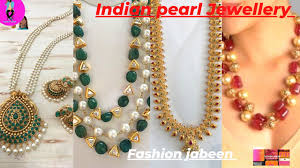 indian pearl jewellery designs