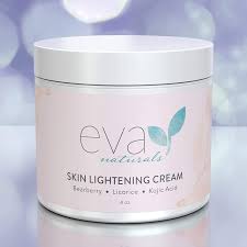 Amazon Com Kojic Acid Skin Cream By Eva Naturals 4 Oz Hyperpigmentation Cream For Dark Spots On Face And Neck Helps Boost Collagen Production With Bearberry Licorice Kojic Acid Beauty