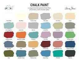 Annie Sloan Chalk Paint Colors Chalk