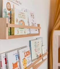 Kids Bookshelf Floating Shelves