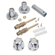 If you struggle to turn the faucet on and off or control the temperature, it's likely that if the damage is more serious, you might need to replace the entire cartridge. Home Tubs Shower Faucets Home Garden Faucet Handle Replacement Chrome 5 Piece Kit For Price Pfister Verve Tub Shower Topografiapv Cl