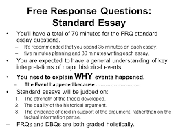 How to Approach AP English Literature Free Response Questions Cover Letter  Examples Of Apush Dbq Essays Sample Medical Librarian Resume Examples Essay     