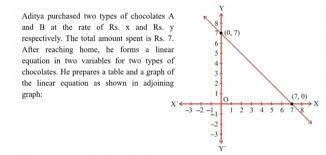 in linear equations in two variables