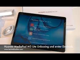 Huawei mediapad m3 lite 10. Huawei Mediapad M3 Lite Unboxing Und Erster Eindruck Youtube
