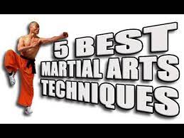 top 5 best martial arts techniques