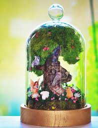 Fairy Garden Kit With Glass Dome