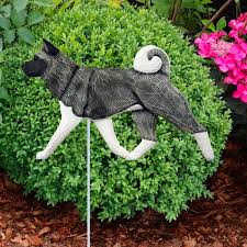 Akita Garden Stake Grey Dogpe Net