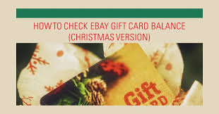 how to sell ebay gift card balance