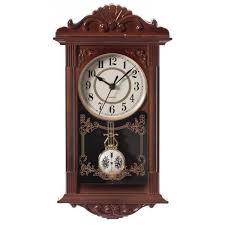 plastic pendulum wall clock