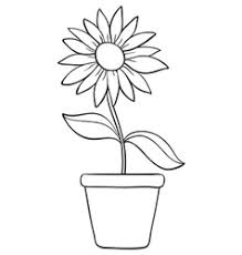 Are you looking for the best images of flower in a pot drawing? Flower Pot Drawing Vector Images Over 10 000