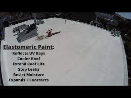 Elastomeric Roof Paint