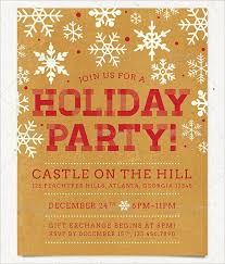 16 Holiday Party Flyer Templates Free Download