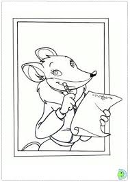 If your child loves interacting. Geronimo Stilton Coloring Page Dinokids Org