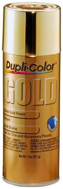 dupli color 11 ounce gold spray paint