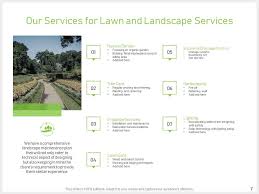 lawn and landscape services proposal