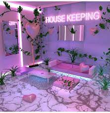 imvu backgrounds ideas neon bedroom