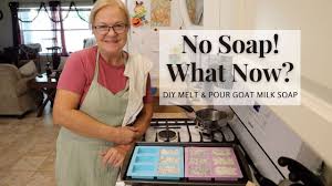easy diy melt and pour goat milk soap