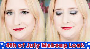 4th of july makeup look geek out of water