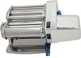 Amazon.com: Imperia Pasta Machine and Motor (152) - Dual Speed with Double  Cutter Attachment- Durable Stainless Steel Construction, Made in Italy,  Make Homemade Italian Noodle, Motor for Fast Speed Cooking : Home