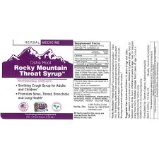 rocky mountain throat syrup bama