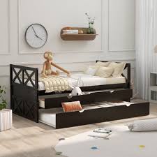 luxury wooden platform bed frame solid
