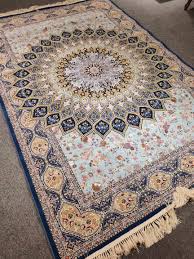 persian silk carpet luxury iranian