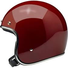 Biltwell Bonanza Helmet Gloss Garnet