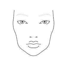 makeup face chart images browse 5 309