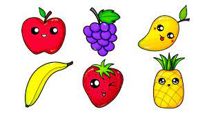 Draw And Color Fruits| Vẽ Và Tô Màu Trái Cây