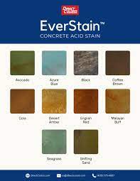 concrete acid stain everstain