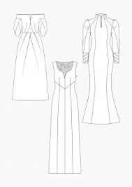 The traditional white wedding dress. Pattern For Wedding Dress