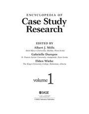 SAGE Reference   Encyclopedia of Research Design
