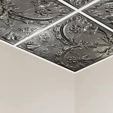 tin ceiling tile in argento