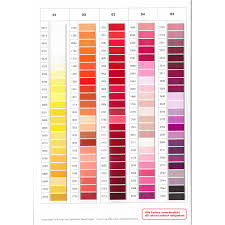 Factual Isacord Thread Conversion Chart Madeira Rayon To