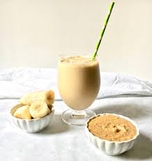 this almond er and banana protein smoothie is healthy paleo and gluten free
