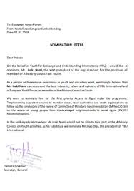 28 sle nomination letters in pdf