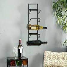 5tier wall mount stackable wine rack