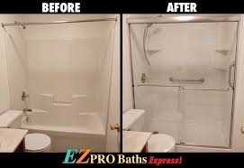 Tub To Shower Conversion Bath Remodel