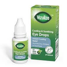 vizulize cooling and soothing eye drops