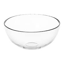 Blanda Serving Bowl Clear Glass 20 Cm